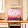 Birds on the Wing kitchen splashaback